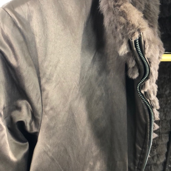 Reversible Rabbit Fur Jacket - Picture 7 of 8